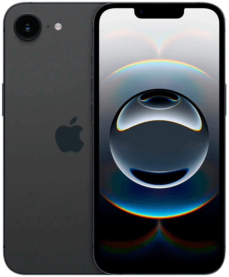 iPhone 16e, Black, 128GB — фото 1 з 4
